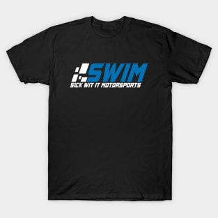 SWIM Team Logo - White Lettering T-Shirt T-Shirt